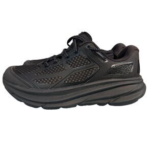 Hoka Clifton One9 Sneaker in Black / Carbon Black Mens 7.5 Womens 8.5 NEW